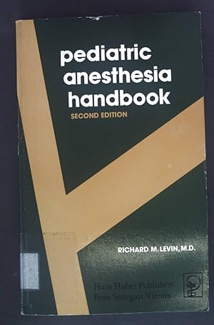 Bild des Verkufers fr Pediatric anesthesia handbook. zum Verkauf von books4less (Versandantiquariat Petra Gros GmbH & Co. KG)