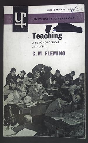 Imagen del vendedor de Teaching. A Psychological Analysis. a la venta por books4less (Versandantiquariat Petra Gros GmbH & Co. KG)