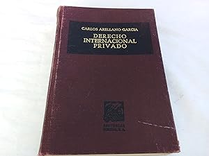 Seller image for Derecho internacional privado. for sale by Librera "Franz Kafka" Mxico.