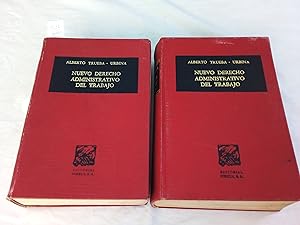 Imagen del vendedor de Nuevo derecho administrativo del trabajo. Teor�a integral. 2 tomos. a la venta por Librer�a "Franz Kafka" M�xico.