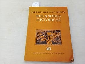 Imagen del vendedor de Relaciones histricas. a la venta por Librera "Franz Kafka" Mxico.