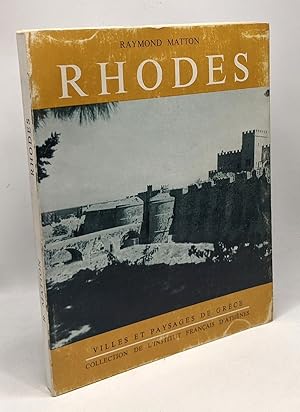 Imagen del vendedor de Rhodes - villes et paysages de Grce a la venta por crealivres