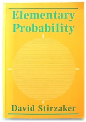 Image du vendeur pour Elementary Probability mis en vente par PsychoBabel & Skoob Books