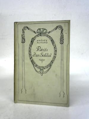 Seller image for Recits D'un Soldat for sale by World of Rare Books