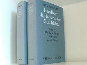 Handbuch der bayerischen Geschichte Gesamtwerk. in 4 Bänden: Handbuch der bayerischen Geschichte,...
