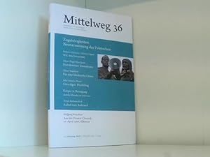 Seller image for Zugehrigkeiten. Vermessung des Politischen: Mittelweg 36, Heft 3 Juni/Juli 2018 for sale by Book Broker