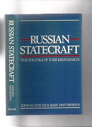 Immagine del venditore per Russian Statecraft: The Politika of Iurii Krizhanich venduto da Roger Lucas Booksellers