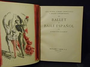 Imagen del vendedor de Guia tecnica, sumario cronologico y analisis contemporaneo del ballet y baile espaol. a la venta por Llibreria Antiquria Casals