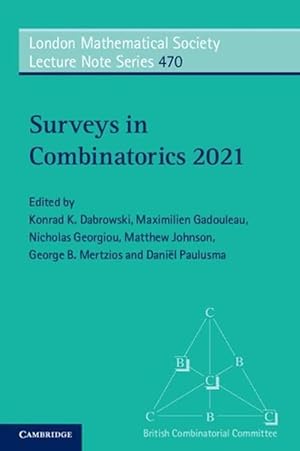 Immagine del venditore per Surveys in Combinatorics 2021 (Paperback) venduto da Grand Eagle Retail