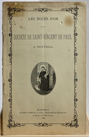 Les noces d'or de la Société de Saint-Vincent de Paul à Montréal