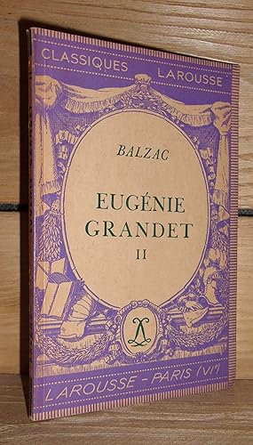 Imagen del vendedor de EUGENIE GRANDET II a la venta por Planet's books