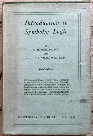 Seller image for Introduction to Symbolic Logic for sale by Il Tuffatore