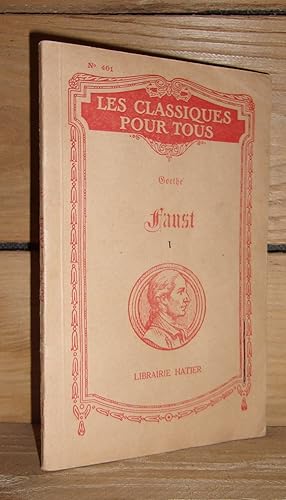 Seller image for FAUST - Der Tragedie Erster Teil - Tome I for sale by Planet's books