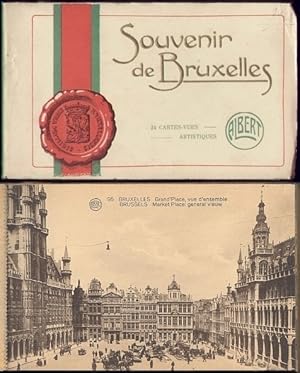 Souvenir de Bruxelles. 24 cartes-vues artistiques.