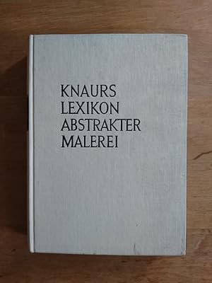 Knaurs Lexikon Abstrakter Malerei