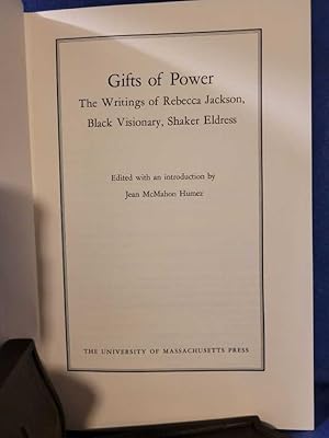 Imagen del vendedor de Gifts of Power: The Writings of Rebecca Jackson, Black Visionary, Shaker Eldress a la venta por Archer's Used and Rare Books, Inc.