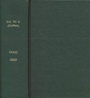 Bild des Verkufers fr The Sixteenth Century Journal: The Journal of Early Modern Studies. Vol. 33. zum Verkauf von Fundus-Online GbR Borkert Schwarz Zerfa