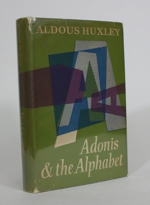 Adonis and the Alphabet, And Other Essays