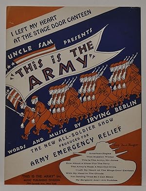I Left My Heart at the Stage Door Canteen (sheet music)