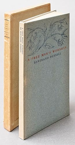 Seller image for [Mosher Books] A Free Man's Worship with a Special Preface by Bertrand Russell for sale by Fine Editions Ltd