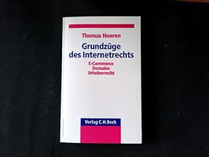 Seller image for Grundzge des Internetrechts. E-commerce, Domains, Urheberrecht. E-Commerce, Domains, Urheberrecht. for sale by Antiquariat Bookfarm