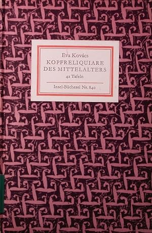 Seller image for Kopfreliquiare des Mittelalters. 42 Bildtafeln. for sale by Antiquariat Bookfarm