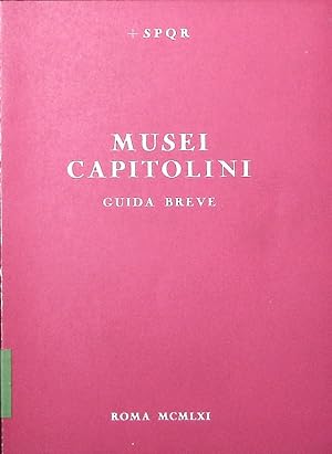Bild des Verkufers fr 3. Musei Capitolini. Guida Breve. 3 edizione. zum Verkauf von Antiquariat Bookfarm