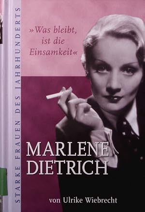 Seller image for Marlene Dietrich. for sale by Antiquariat Bookfarm