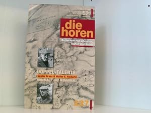 die horen Zeitschrift für Literatur, Kunst und Kritik: Doppel-Talente: Günter Grass & Walter E. R...