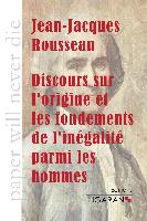 Image du vendeur pour Discours sur l origine et les fondements de l ingalit parmi les hommes mis en vente par moluna