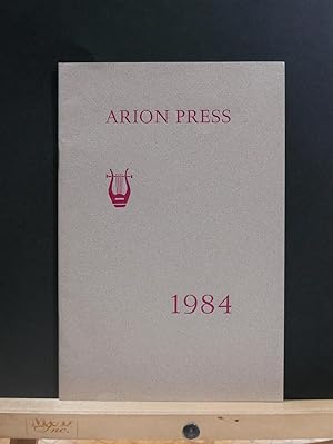 Publishing Program of the Arion Press 1984