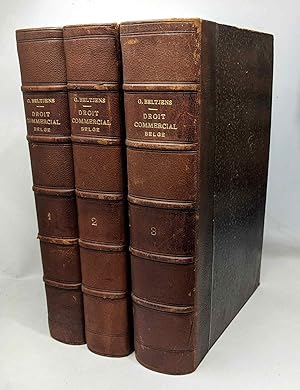 Encyclopédie du droit commercial Belge annotée d'après 1e les principes juridiques; 2e La doctrin...