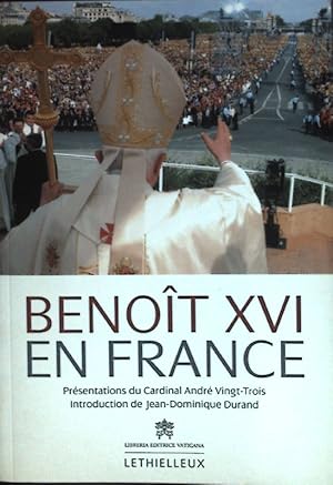 Imagen del vendedor de Benoit XVI en France - 12 au 15 septembre 2008 a la venta por books4less (Versandantiquariat Petra Gros GmbH & Co. KG)