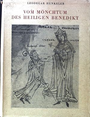 Bild des Verkufers fr Vom Mnchtum des heiligen Benedikt. Gedanken ber benediktinische Wesensart, Geschichte und Kultur; zum Verkauf von books4less (Versandantiquariat Petra Gros GmbH & Co. KG)