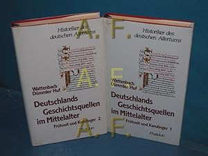 Bild des Verkufers fr Deutschlands Geschichtsquellen im Mittelalter, Frhzeit und Karolinger in 2 Bnden zum Verkauf von Antiquarische Fundgrube e.U.