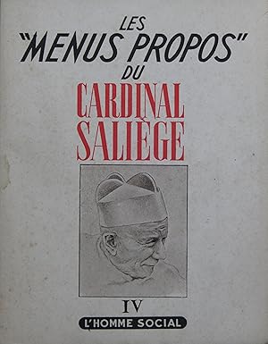 Seller image for Les "Menus Propos" Tome IV L'homme social for sale by Bouquinerie L'Ivre Livre