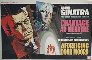 "CHANTAGE AU MEURTRE (NAKED RUNNER)" Réalisé par Sidney J. FURIE en 1967 avec Frank SINATRA, Nadi...