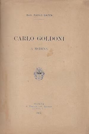 Carlo Goldoni a Modena