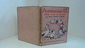 Seller image for Australians All Bush Folk In Rhyme - Nelle Grant Cooper - 1934 - Illustrations Dorothy Wall for sale by Goldstone Rare Books