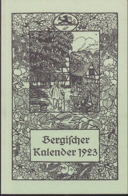 Image du vendeur pour Bergischer Kalender fr das Jahr 1923. mis en vente par Antiquariat Jenischek