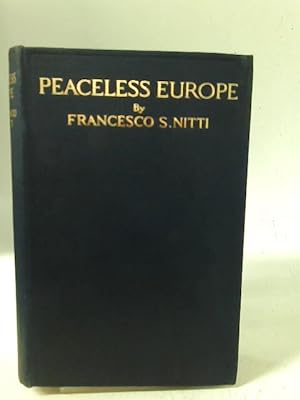 Imagen del vendedor de Peaceless Europe a la venta por World of Rare Books