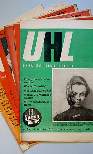 Uhl. Berlins Illustrierte. 6 Hefte.