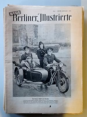 Neue Berliner Illustrierte. 2. Jahrgang, 4 Einzelhefte; 3. Jahrgang, 12 Einzelhefte; 4. Jahrgang,...