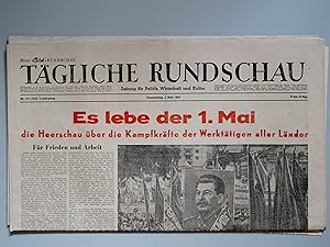 Tägliche Rundschau. Zeitung für Politik, Witschaft und Kultur. 3 Ausgaben des 3. Jahrgangs: Nr. 1...