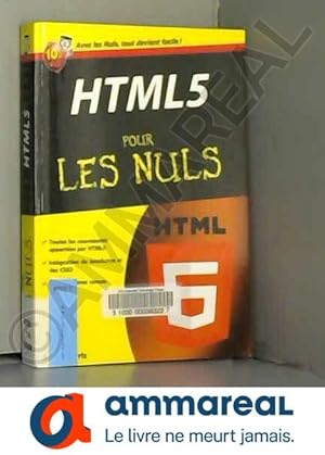 Bild des Verkufers fr HTML 5 Poche Pour les nuls zum Verkauf von Ammareal