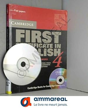 Imagen del vendedor de Cambridge First Certificate in English CD-ROM Pack a la venta por Ammareal