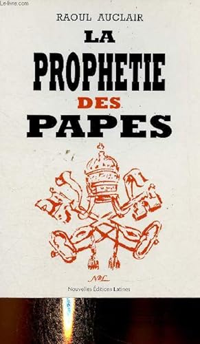 Image du vendeur pour La prophtie des Papes mis en vente par Le-Livre