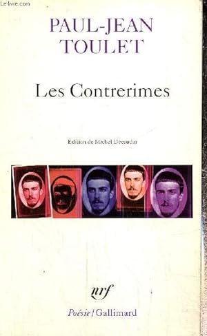 Bild des Verkufers fr Les Contrerimes zum Verkauf von Le-Livre