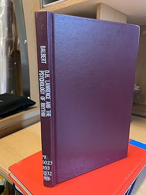 Seller image for D. H. Lawrence and the Psychology of Rhythm: The Meaning of Form in the Rainbow: 90 (Studies in English Literature) for sale by Cotswold Rare Books