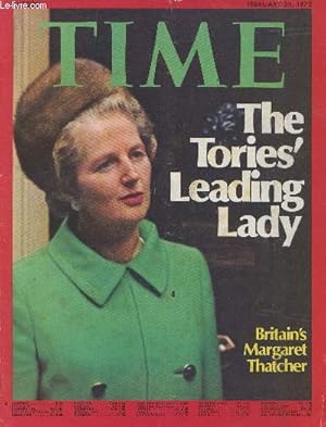 Image du vendeur pour Time Europe- February 24, 1975-Sommaire: The Torie's leading Lady: Britain's Margaret Thatcher- Cyprus: separation: a sense of betrayal- step-by-step is still in business- Ford: giving 'em heck on the hustings-putting Rockefeller to work- etc. mis en vente par Le-Livre